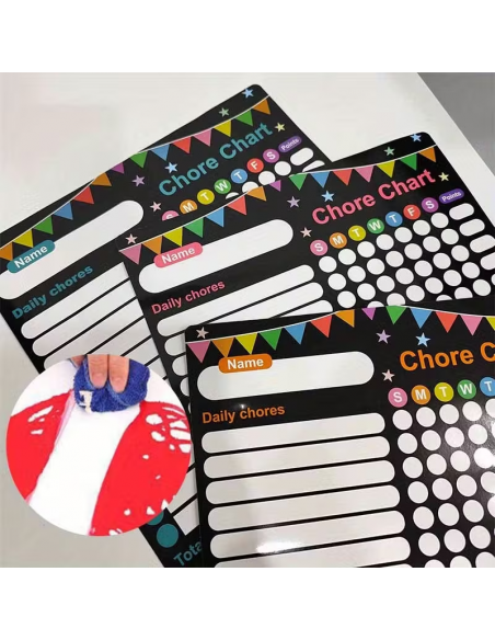 Lavagna Magnetica Cancellabile per Pianificazione Settimanal