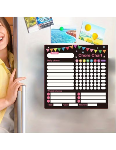 Lavagna Magnetica Cancellabile per Pianificazione Settimanal