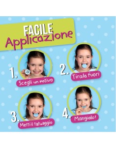 Ostia Tatuaggi sulla lingua 25pz.