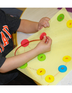 Bottoni manipolativi grandi 96pz