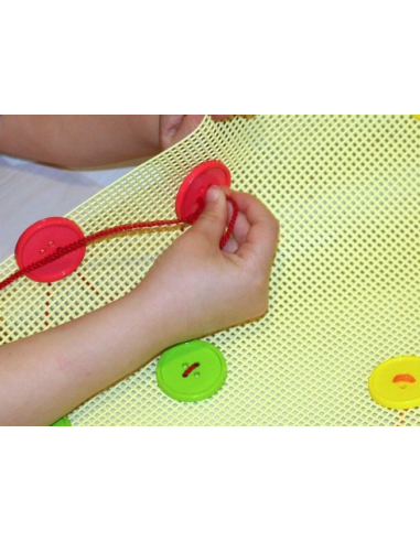 Bottoni manipolativi grandi 48 pz convaligetta di contenimento