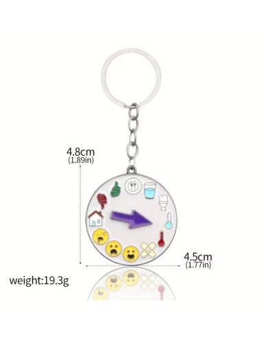 Portachiavi per la Comunicazione Non-Verbale – Supporto Visivo Tascabile