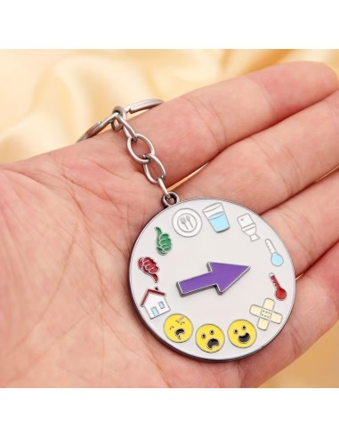 Portachiavi per la Comunicazione Non-Verbale – Supporto Visivo Tascabile