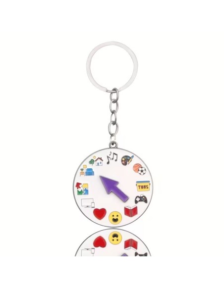 Portachiavi per la Comunicazione Non-Verbale – Supporto Visivo Tascabile