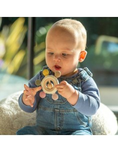 SiliSoft Sonaglio Massaggiagengive in Silicone e Legno