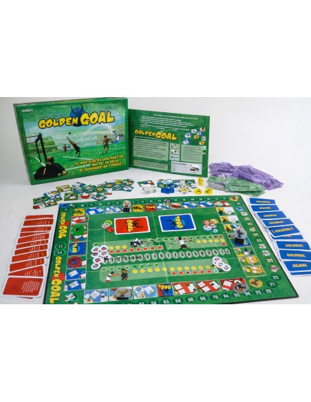 Golden Goal-gioco da tavolo- tema calcistico