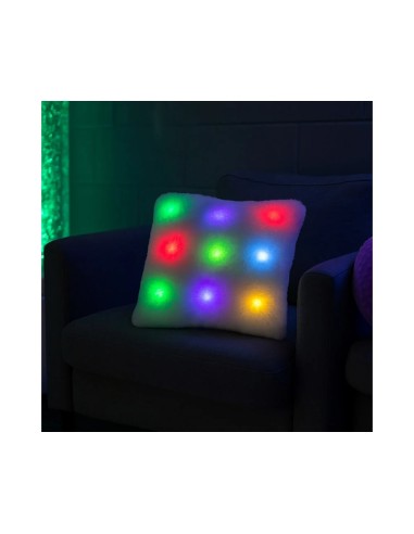 Cuscino sensoriale LED con luce soffusa e tessuto morbido