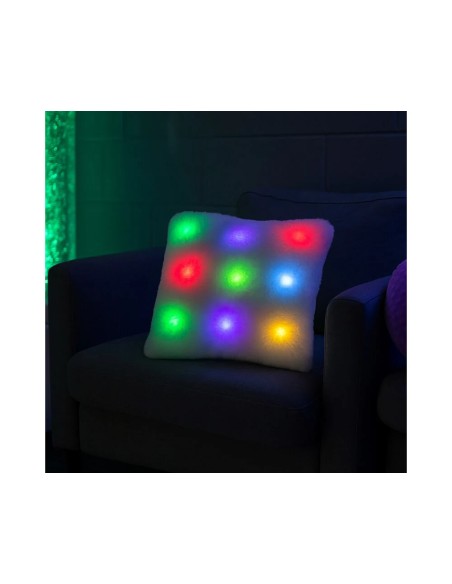 Cuscino sensoriale LED con luce soffusa e tessuto morbido