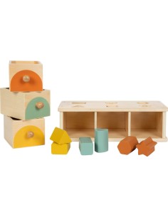 Scatola Montessori a Incastro con Cassetti