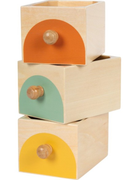 Scatola Montessori a Incastro con Cassetti