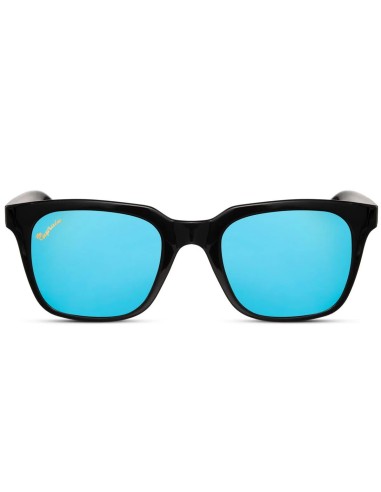 Occhiali da Sole Unisex con Lenti Polarizzate TAC - Nero Lucido / Blu (Cat. 3)