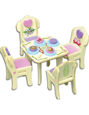 Kit Casa delle bambole-Mobili + Accessori