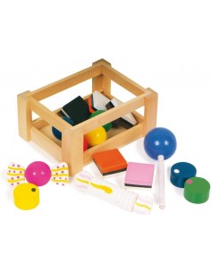 Cestino dolci in legno – Gioco simbolico educativo per bambini