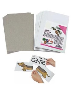 Schede bianche in cartone 60 pz.