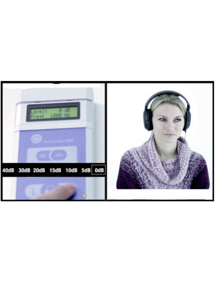 Audiometro digitale portatile 9000