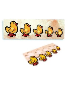 Puzzle decrescente Il Pulcino