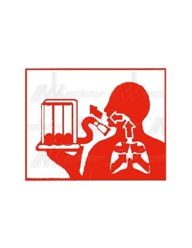 Pulmo-Gain esercitatore respiratorio per ginnastica polmonare