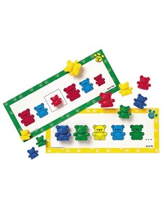 Schede per orsetti da contare e da ordinare