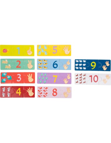 Puzzle didattico conta
