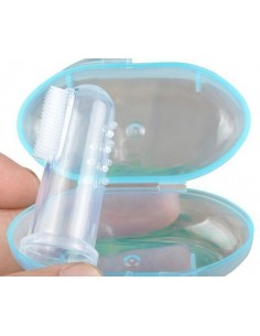 Spazzolino ditale  con custodia