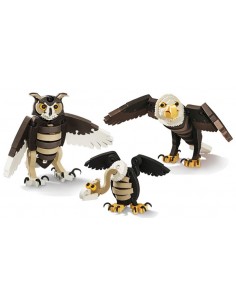 BlocoToys Uccelli - animali da assemblare in EVA