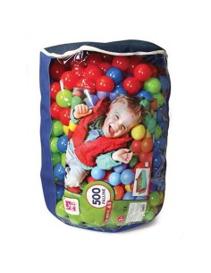 Contenitore 500 palline in plastica