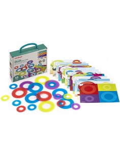 Gioco Activity  Aneli colorate traslucide