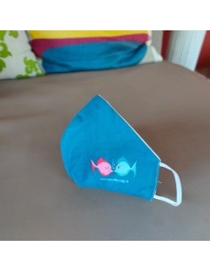 Mascherina Adulti Pesci lavabile