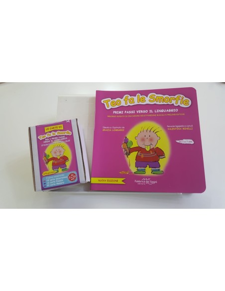 Teo fa le smorfie-Gioco di Carte