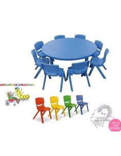 Tavolo tondo serie Elite diam.cm.116X48H