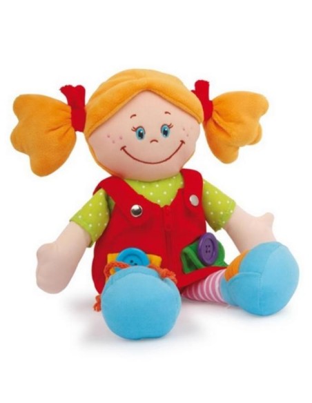 Bambola Chiara – Bambola educativa per le autonomie e la motricità fine