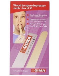 Abbassalingua in legno sterili 50pz.