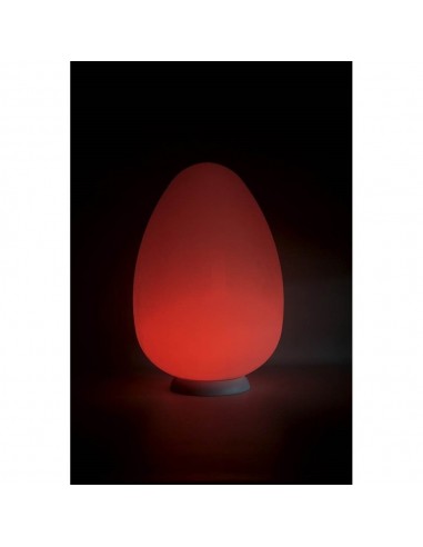 Uovo luminoso a LED con telecomando.