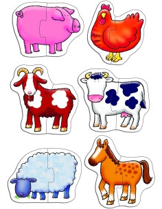 Puzzle Animali della fattoria