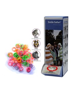 Elastici 4,8 mm ortodontici extra-orali colorati