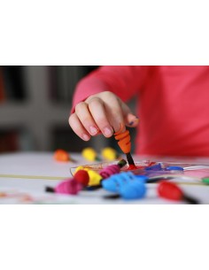 Pennelli a dita 9pz.