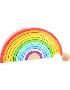 Elementi da costruzione in legno Arcobaleno
