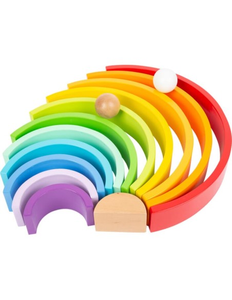 Elementi da costruzione in legno Arcobaleno