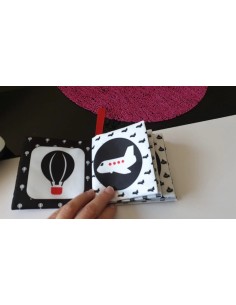 Set Primi Libri in bianco e nero 6pz.