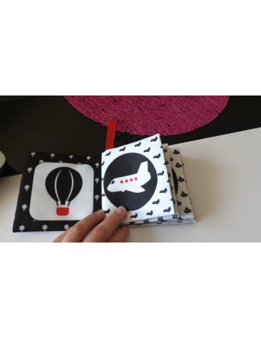 Set Primi Libri in bianco e nero 6pz.