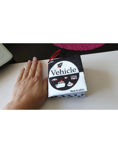 Set Primi Libri in bianco e nero 6pz.