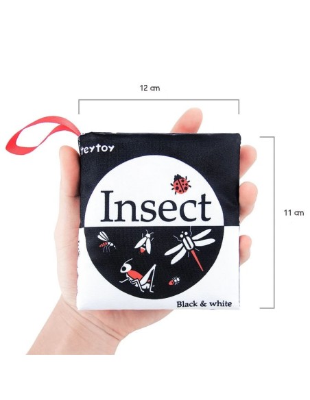 Set Primi Libri in bianco e nero 6pz.