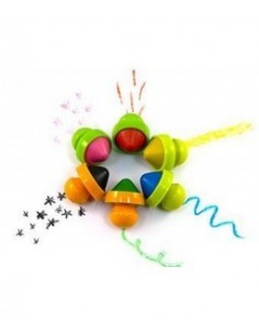 Set pastelloni a cera ergonomici 6pz.