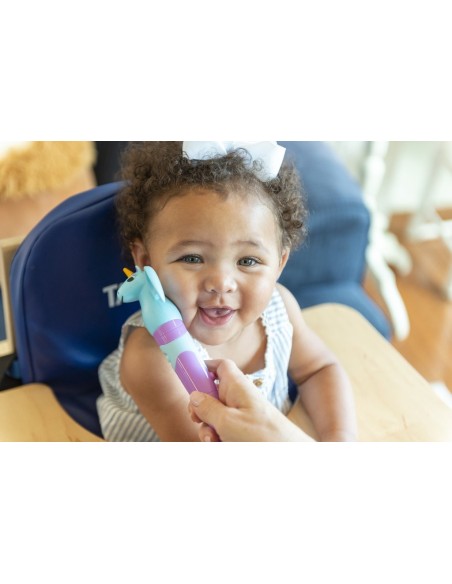 Set dispositivi a vibrazione oro facciale  Jiggler Unicorno-Bradipo