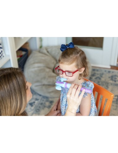 Set dispositivi a vibrazione oro facciale  Jiggler Unicorno-Bradipo