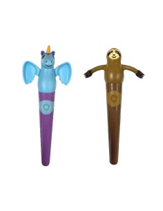 Set dispositivi a vibrazione oro facciale  Jiggler Unicorno-Bradipo