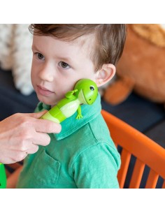 Masticatore per la dentizione del bambino, Giocattolo per massaggiagengive  con sonaglio, Il neonato può masticare i denti, Crepitio per la mano Regali