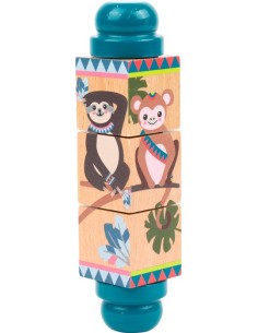 Puzzle cilindrico Giungla