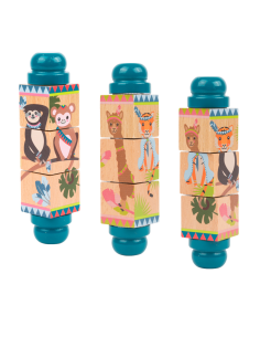 Puzzle cilindrico Giungla