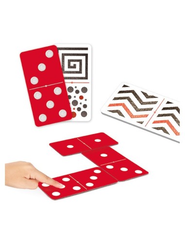 Domino tattile e visivo -AKROS-GIOCOTHERAPY